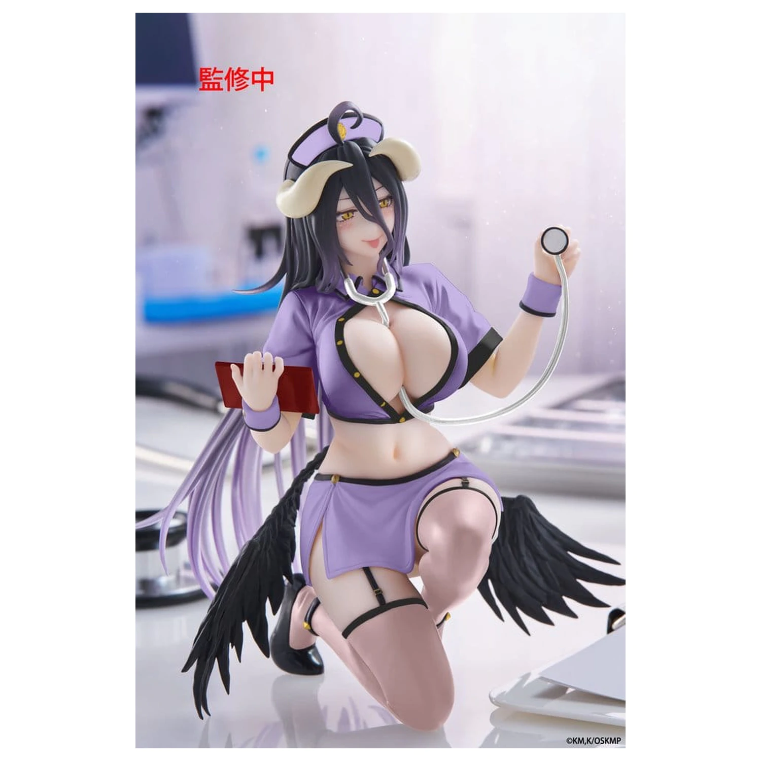 Overlord PVC figura namizna Cute Albedo (Nurse Ver.) Renewal 13 cm fotografija izdelka