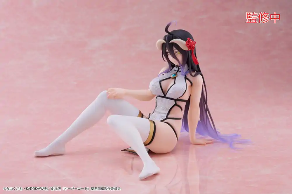 Overlord PVC Kip Namizna Simpatična Figura Albedo Chinese Dress Ver. 13 cm fotografija izdelka