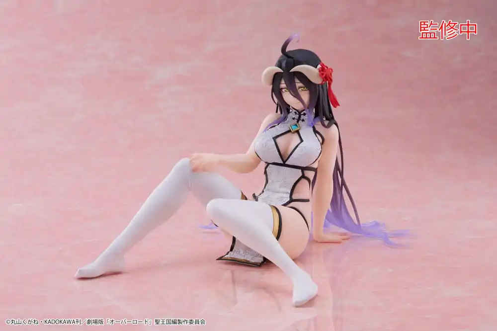 Overlord PVC Kip Namizna Simpatična Figura Albedo Chinese Dress Ver. 13 cm fotografija izdelka