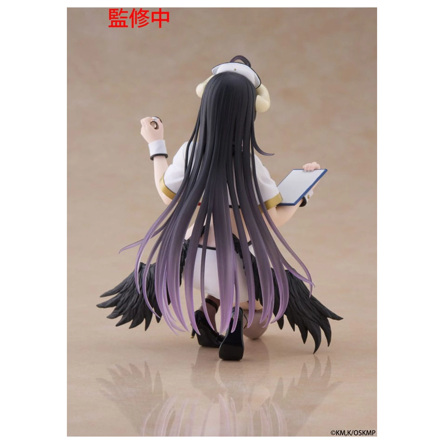 Overlord PVC kip namizna ljubka figura Albedo medicinska sestra Ver. Renewal 13 cm fotografija izdelka