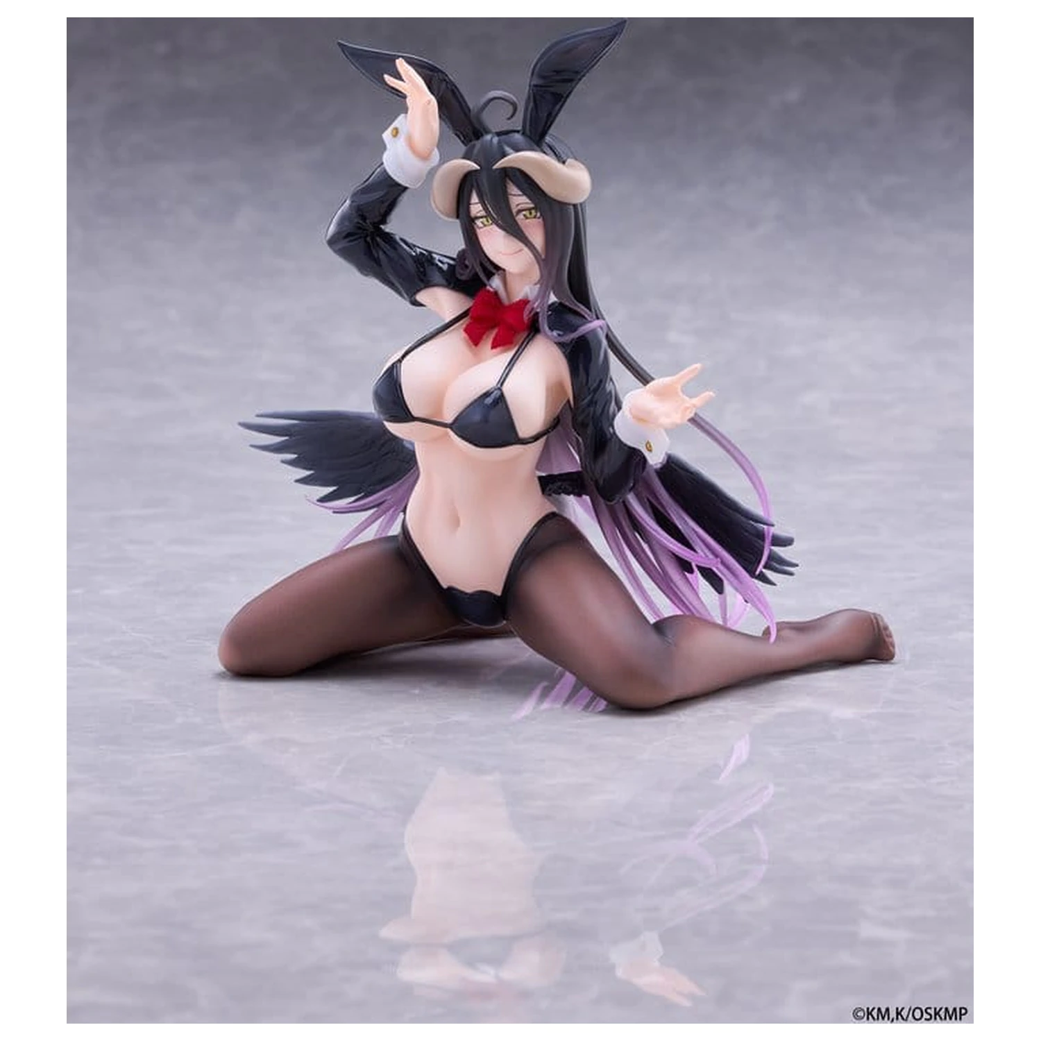 Overlord Moflock PVC figura Albedo (Reverse Bunny Suit Ver.) 13 cm fotografija izdelka