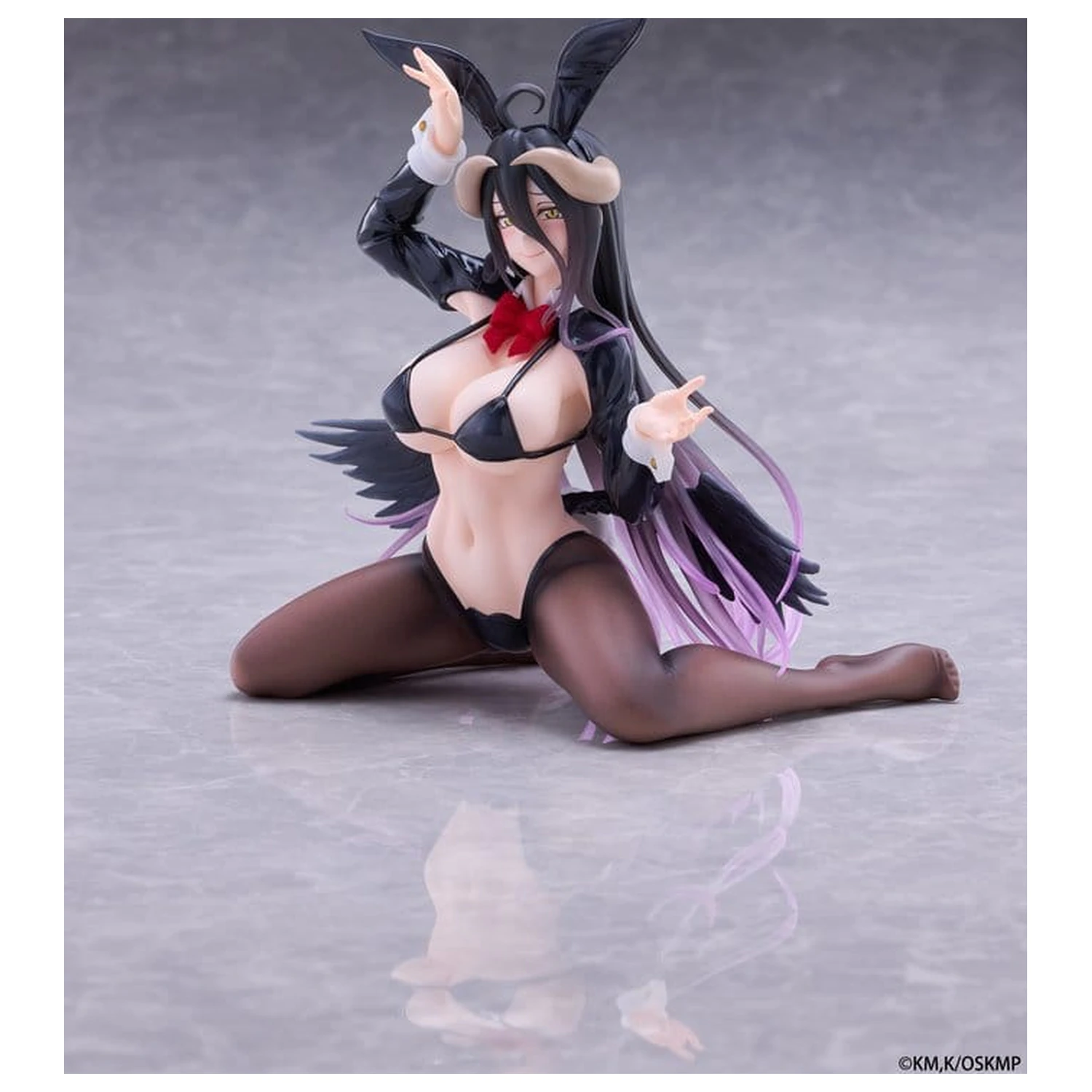 Overlord Moflock PVC figura Albedo (Reverse Bunny Suit Ver.) 13 cm fotografija izdelka