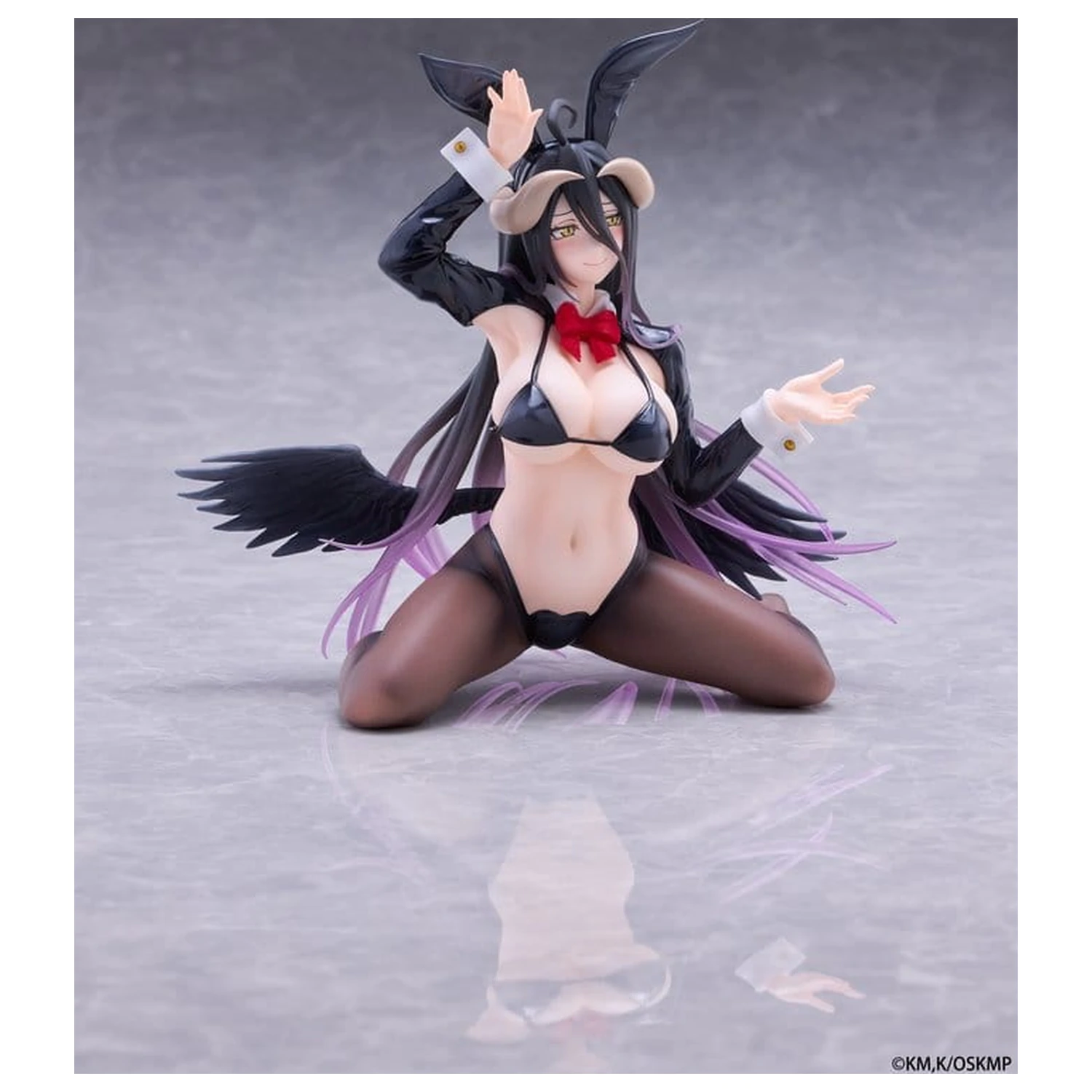 Overlord Moflock PVC figura Albedo (Reverse Bunny Suit Ver.) 13 cm fotografija izdelka
