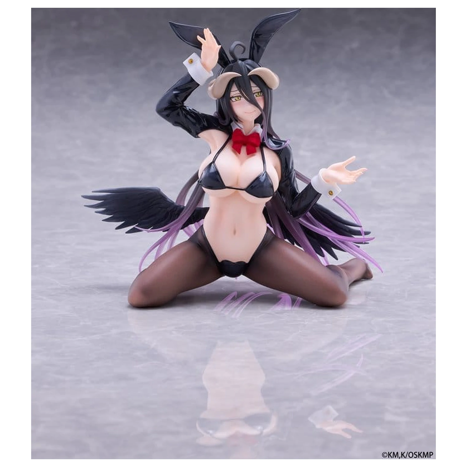 Overlord Moflock PVC figura Albedo (Reverse Bunny Suit Ver.) 13 cm fotografija izdelka