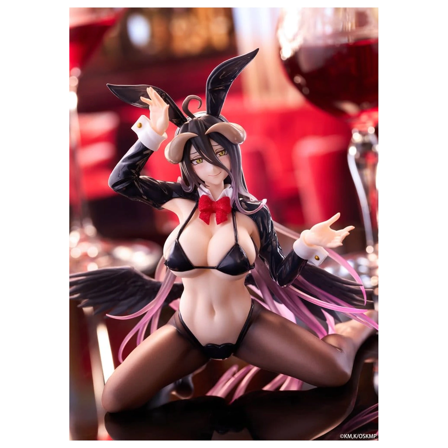 Overlord Moflock PVC figura Albedo (Reverse Bunny Suit Ver.) 13 cm fotografija izdelka