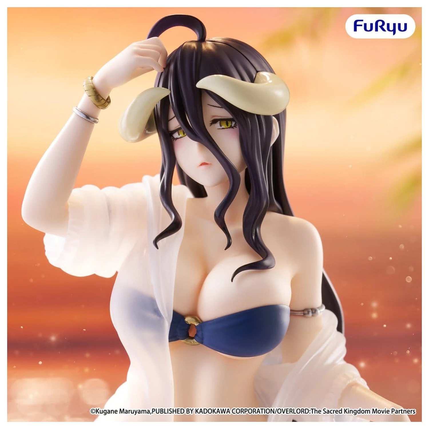 Overlord Muchute PVC figura Albedo aqua Ver. 20,5 cm fotografija izdelka