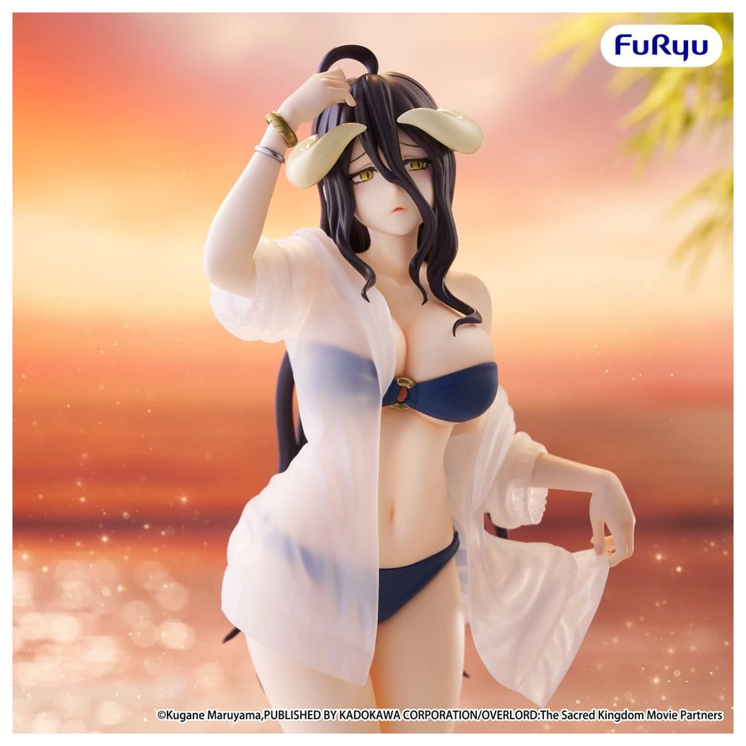 Overlord Muchute PVC figura Albedo aqua Ver. 20,5 cm fotografija izdelka