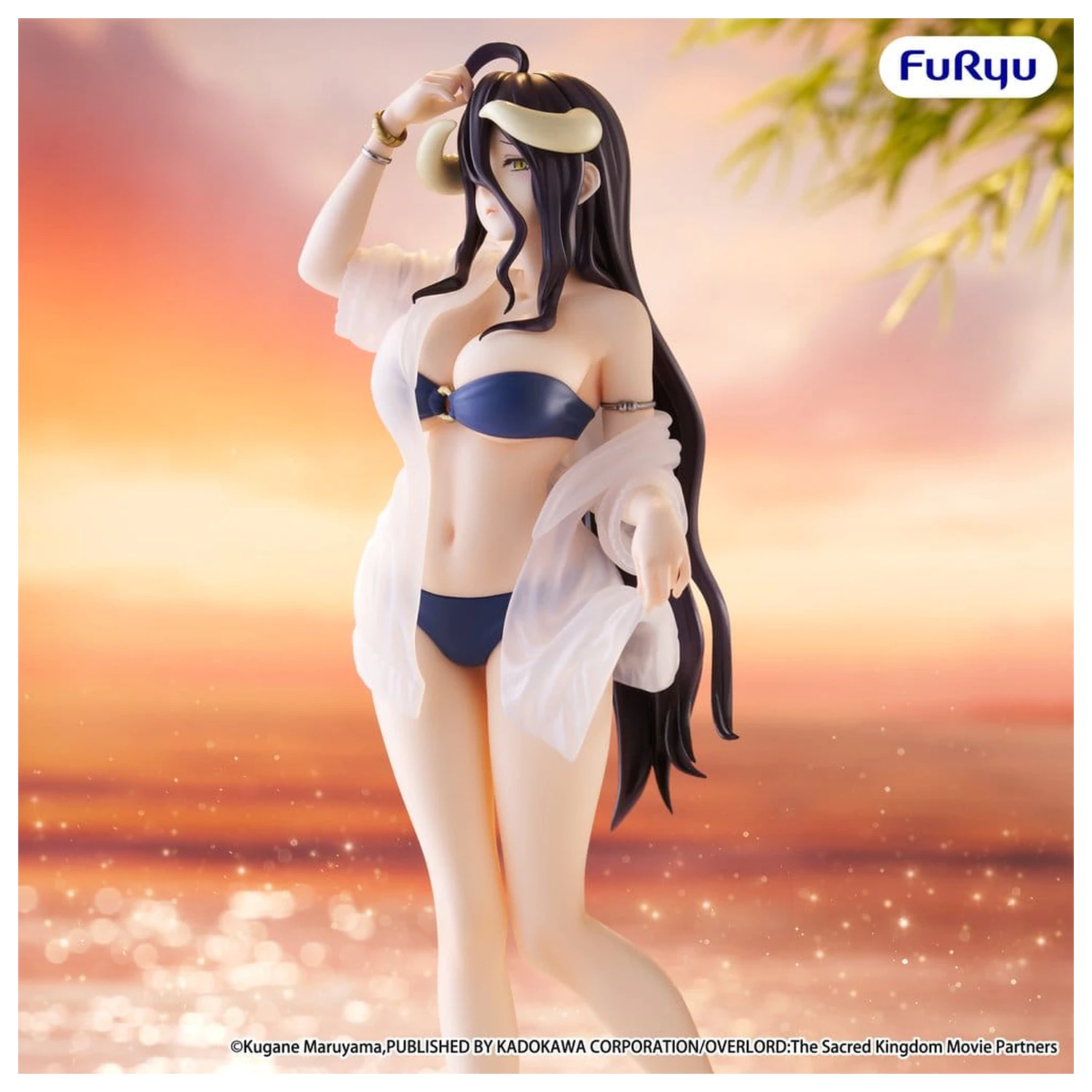 Overlord Muchute PVC figura Albedo aqua Ver. 20,5 cm fotografija izdelka
