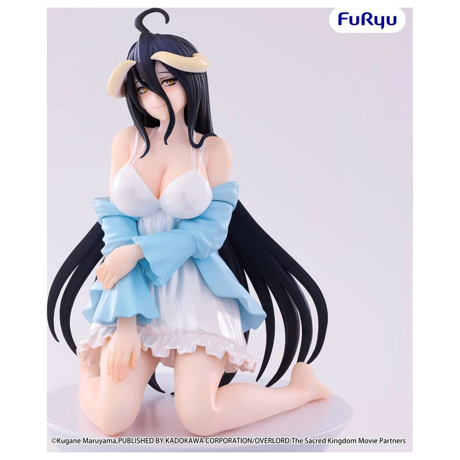 Overlord figurica za zaporo testenin PVC Albedo Loungewear Pearl White Ver. 12 cm fotografija izdelka