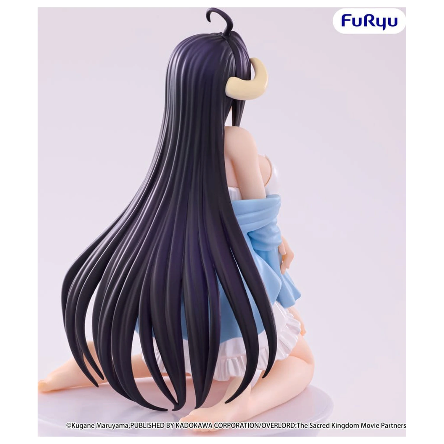 Overlord figurica za zaporo testenin PVC Albedo Loungewear Pearl White Ver. 12 cm fotografija izdelka