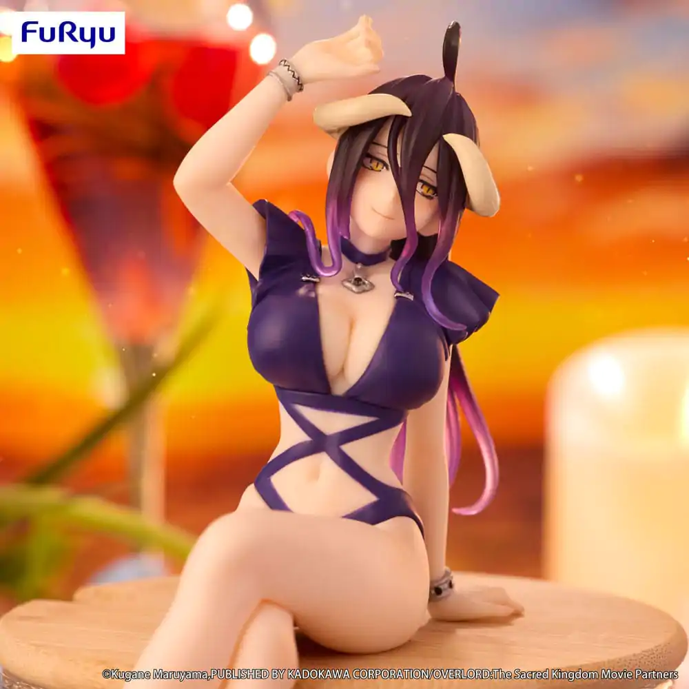 Overlord Noodle Stopper PVC Kip Albedo Swimsuit Dark Purple Color Ver. 16 cm fotografija izdelka