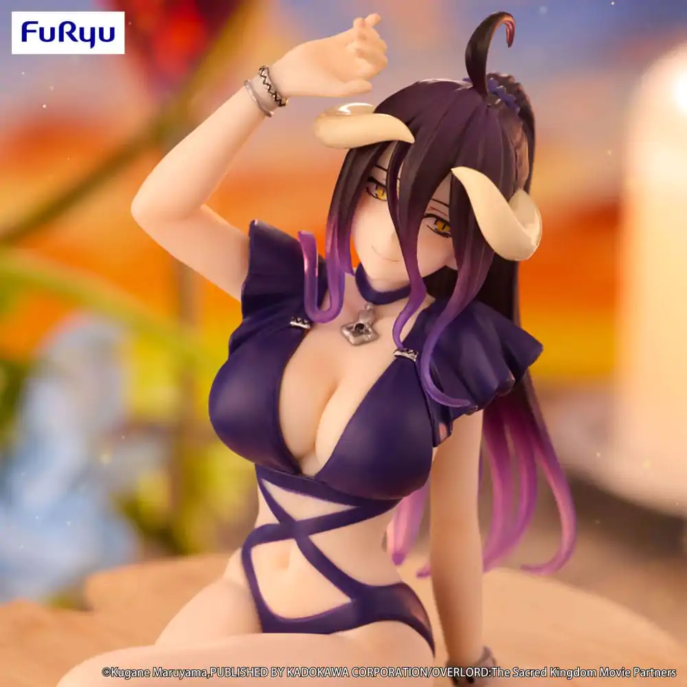 Overlord Noodle Stopper PVC Kip Albedo Swimsuit Dark Purple Color Ver. 16 cm fotografija izdelka