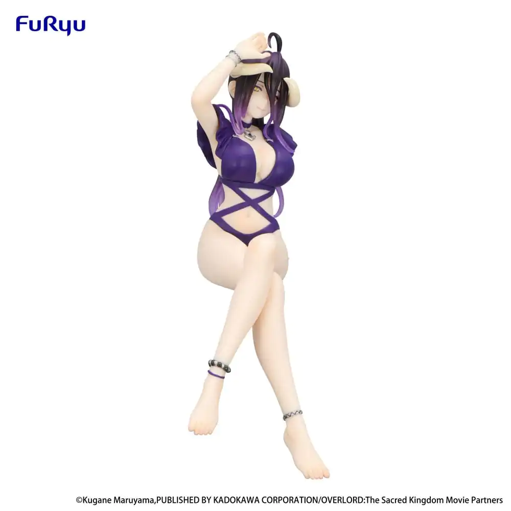 Overlord Noodle Stopper PVC Kip Albedo Swimsuit Dark Purple Color Ver. 16 cm fotografija izdelka