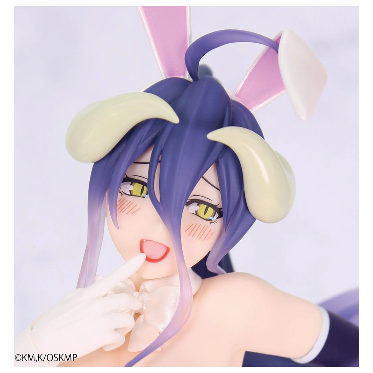 Overlord One-Seventh Carat PVC kip 1/7 Albedo Bunny white Ver. 19 cm fotografija izdelka