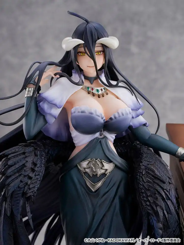 Overlord SHIBUYA SCRAMBLE FIGURE PVC kip 1/7 Albedo Jet Black Dress Ver. 28 cm fotografija izdelka