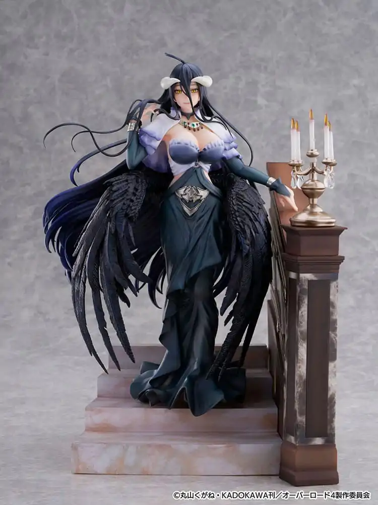 Overlord SHIBUYA SCRAMBLE FIGURE PVC kip 1/7 Albedo Jet Black Dress Ver. 28 cm fotografija izdelka