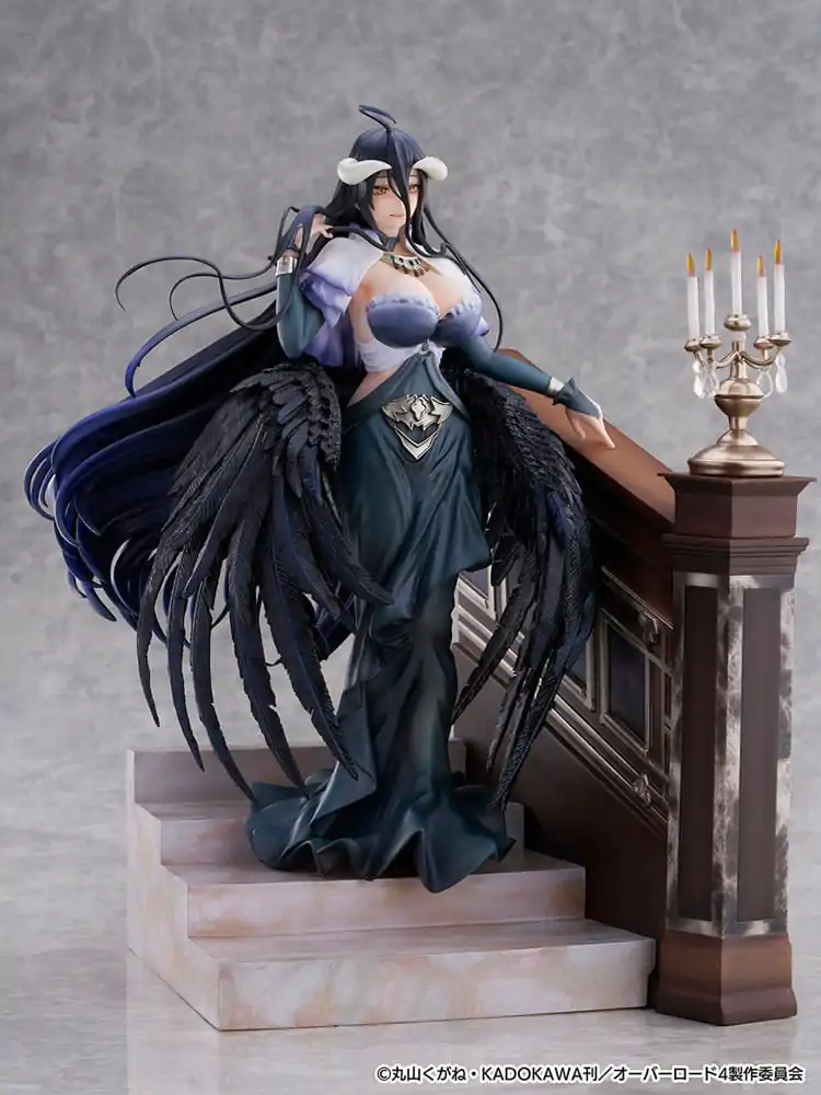 Overlord SHIBUYA SCRAMBLE FIGURE PVC kip 1/7 Albedo Jet Black Dress Ver. 28 cm fotografija izdelka