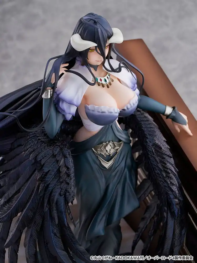 Overlord SHIBUYA SCRAMBLE FIGURE PVC kip 1/7 Albedo Jet Black Dress Ver. 28 cm fotografija izdelka