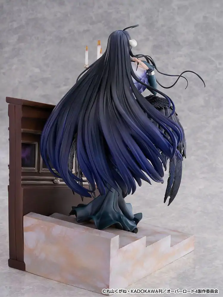 Overlord SHIBUYA SCRAMBLE FIGURE PVC kip 1/7 Albedo Jet Black Dress Ver. 28 cm fotografija izdelka