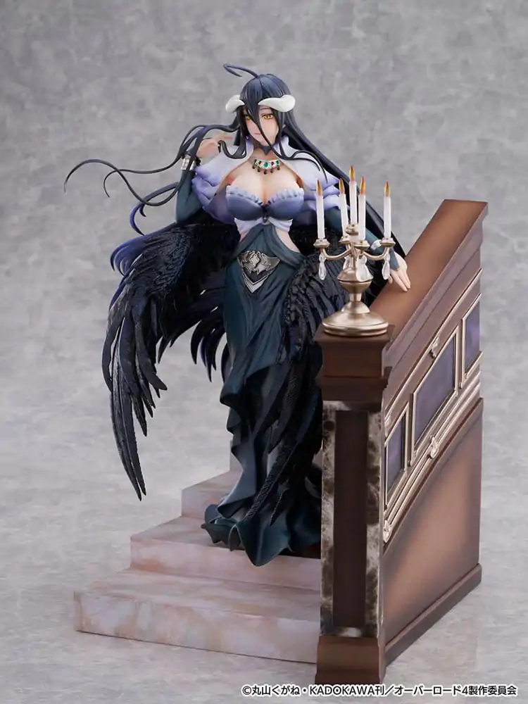 Overlord SHIBUYA SCRAMBLE FIGURE PVC kip 1/7 Albedo Jet Black Dress Ver. 28 cm fotografija izdelka