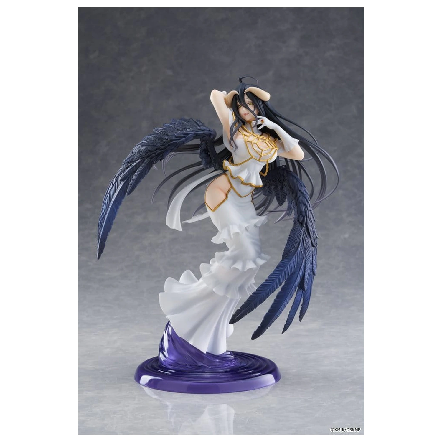 Overlord T-most PVC kip Albedo Pure White Devil Ver. 29 cm fotografija izdelka