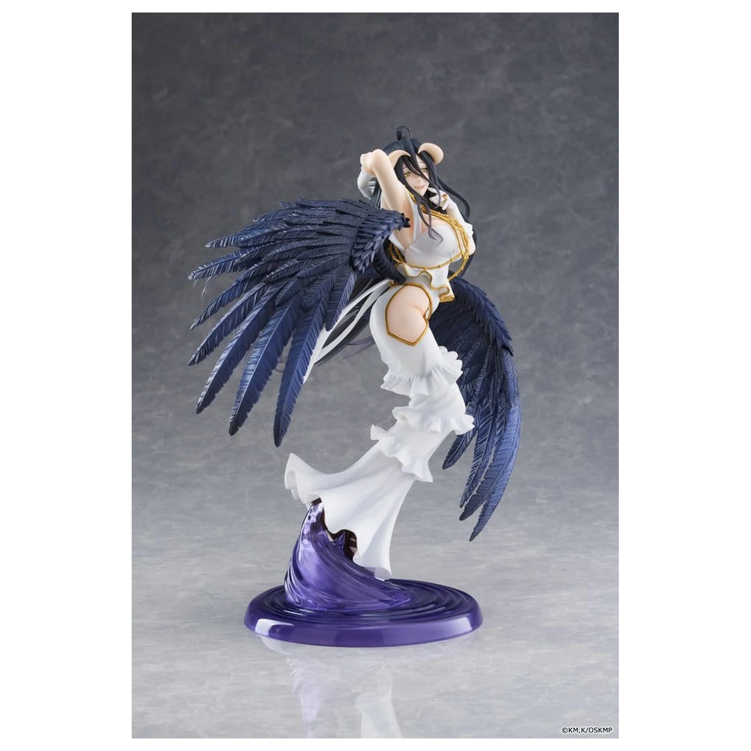 Overlord T-most PVC kip Albedo Pure White Devil Ver. 29 cm fotografija izdelka