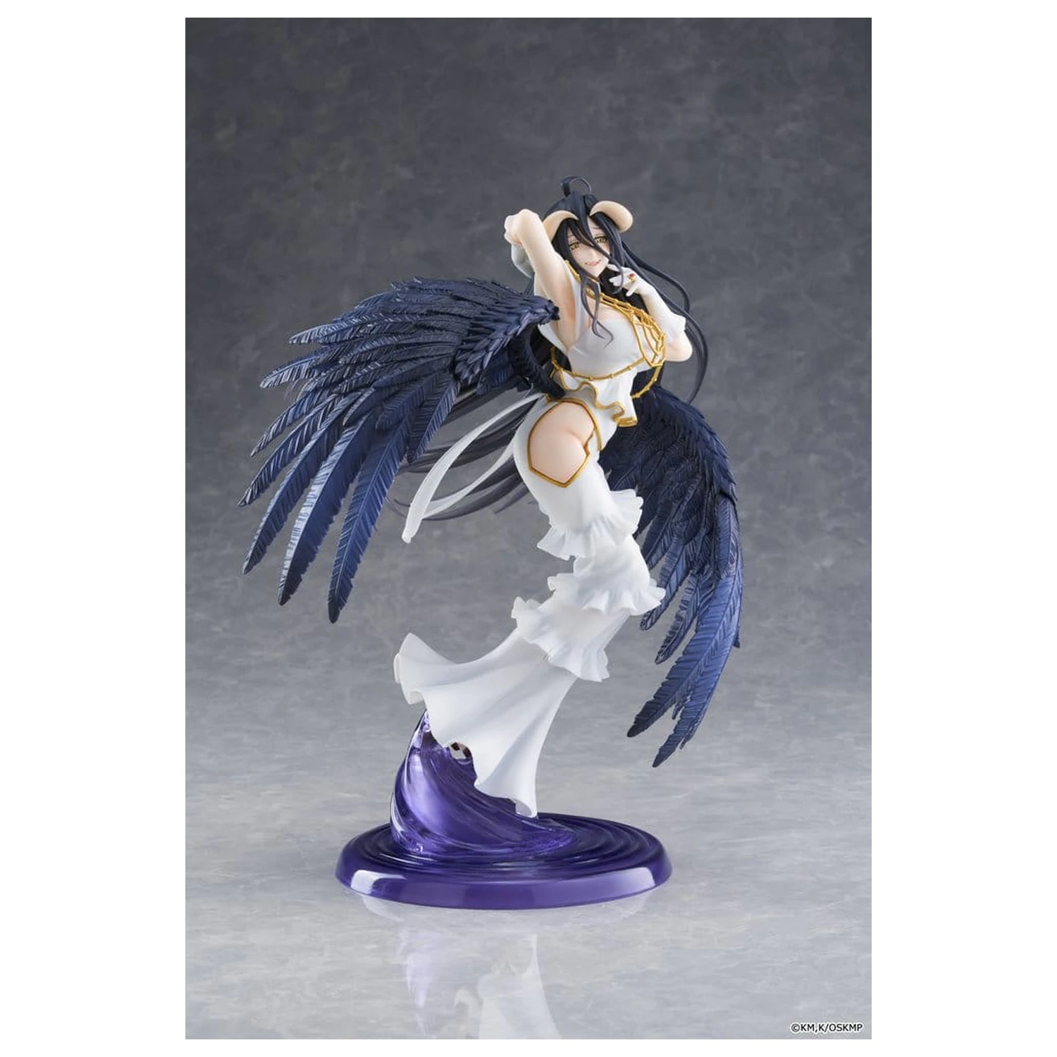Overlord T-most PVC kip Albedo Pure White Devil Ver. 29 cm fotografija izdelka