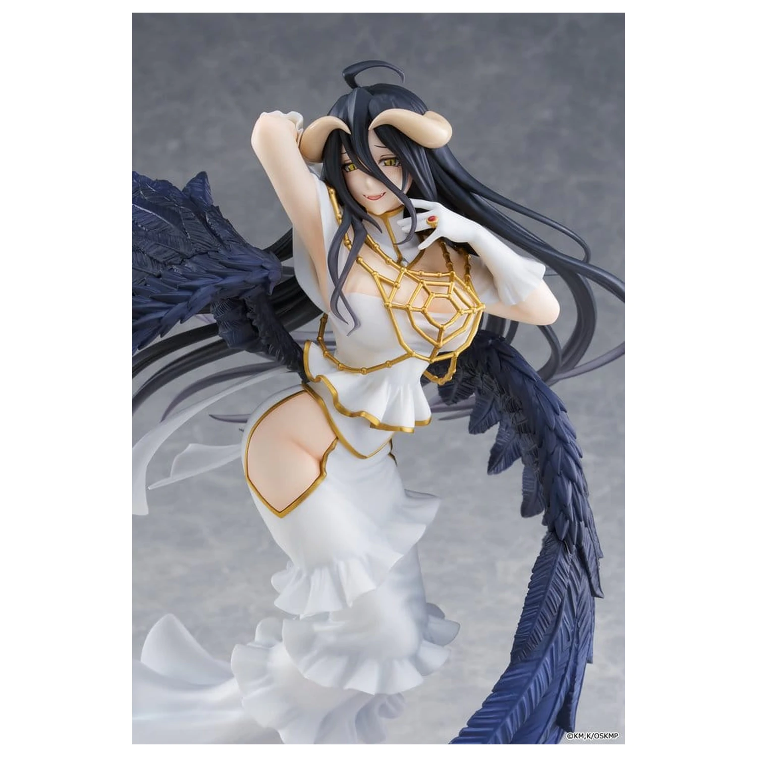 Overlord T-most PVC kip Albedo Pure White Devil Ver. 29 cm fotografija izdelka