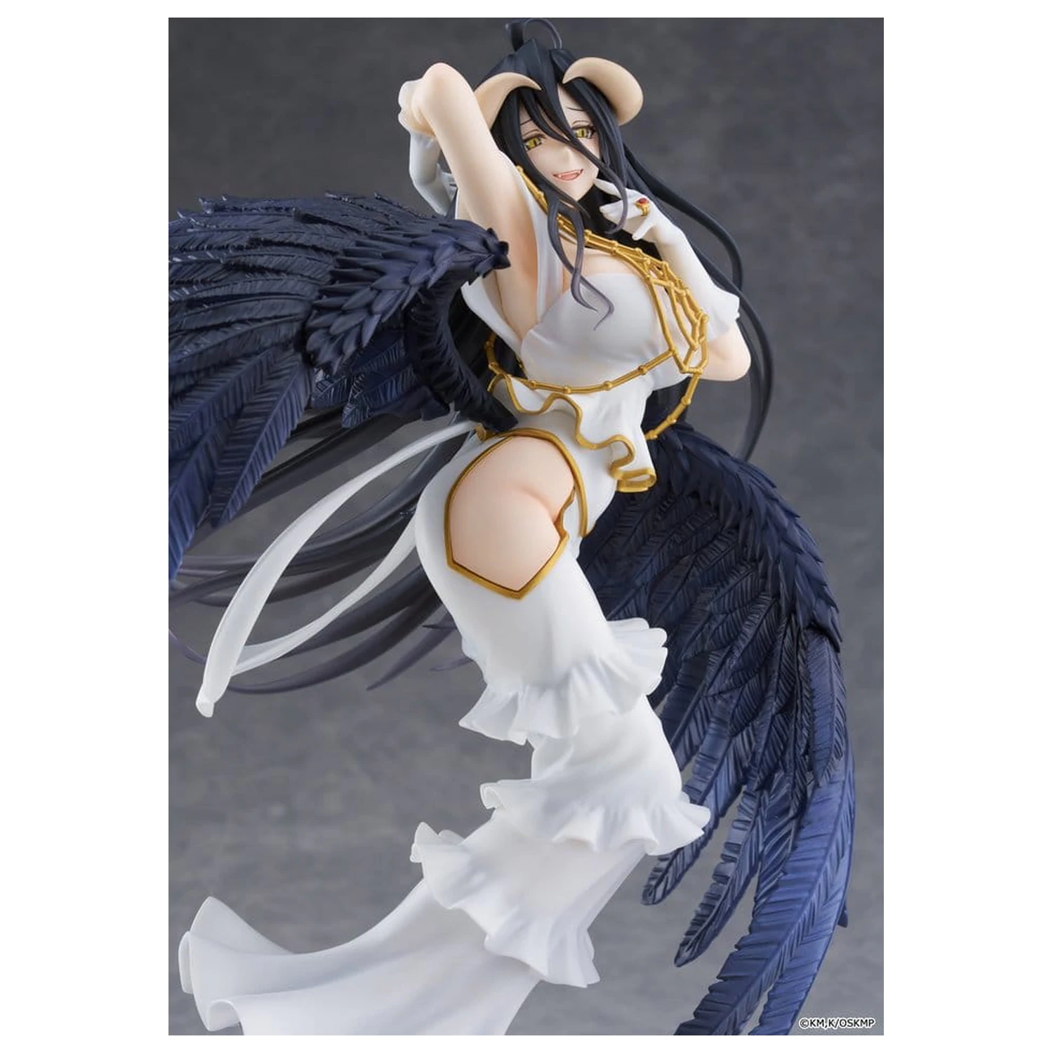 Overlord T-most PVC kip Albedo Pure White Devil Ver. 29 cm fotografija izdelka
