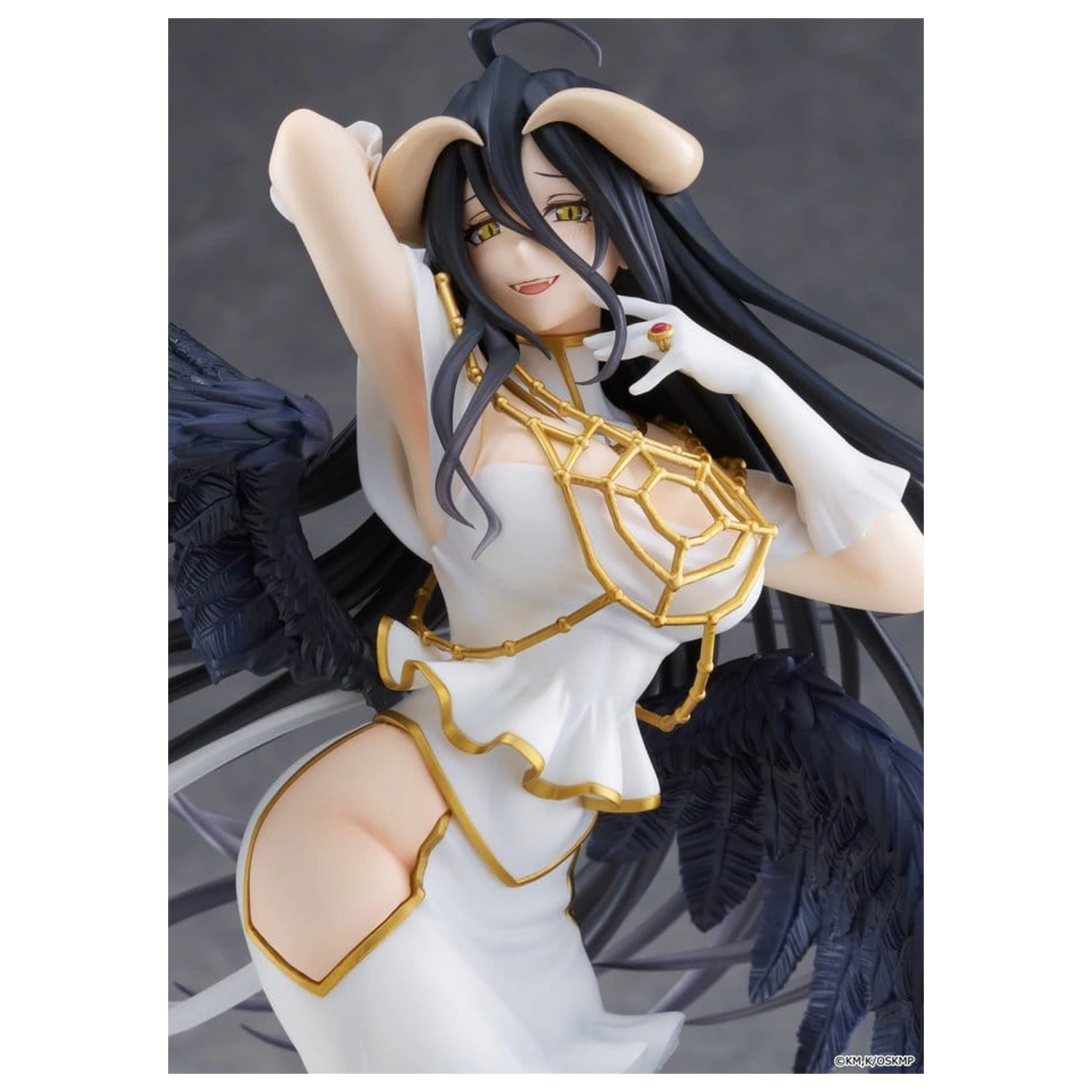 Overlord T-most PVC kip Albedo Pure White Devil Ver. 29 cm fotografija izdelka
