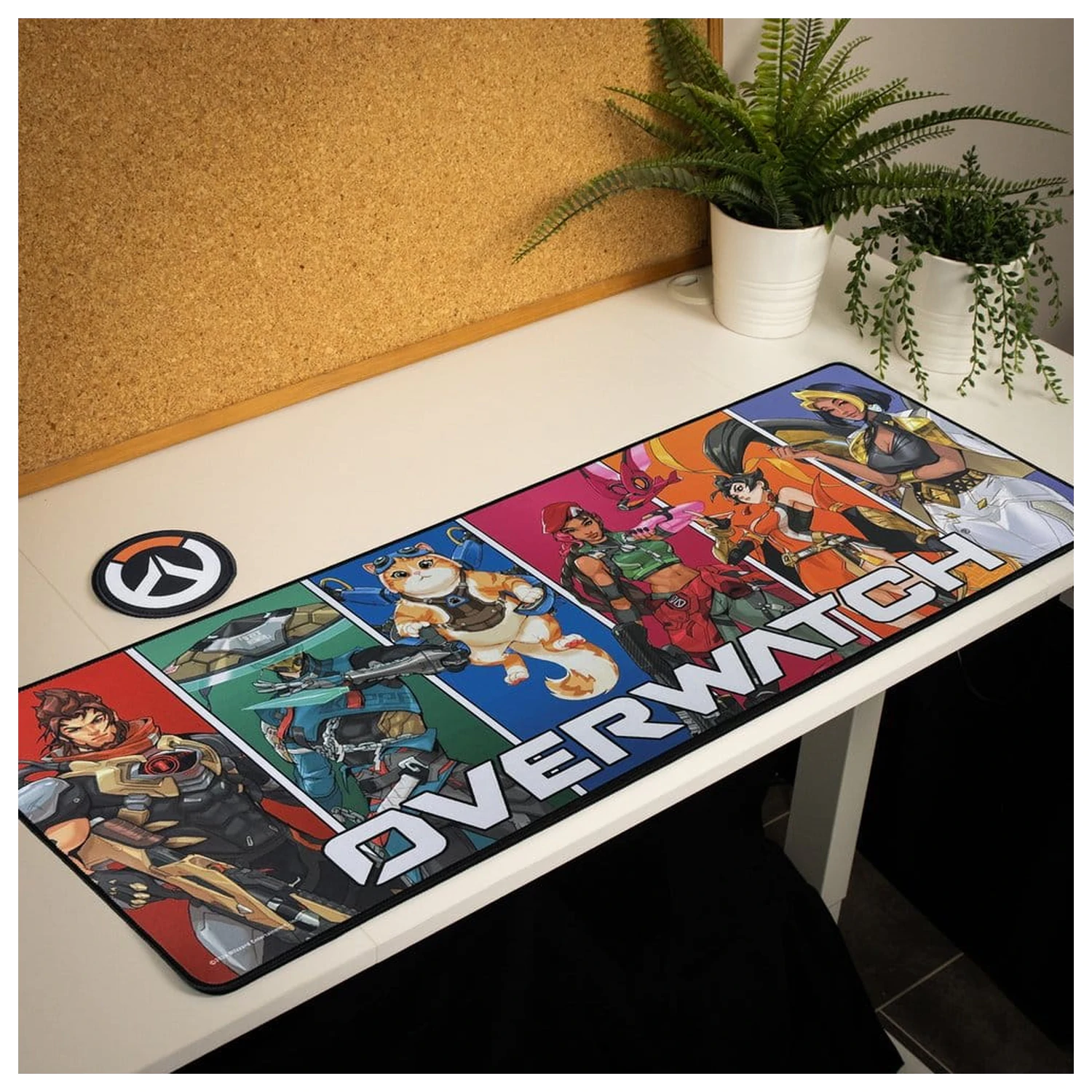Overwatch Podloga za mizo in Set podstavkov fotografija izdelka