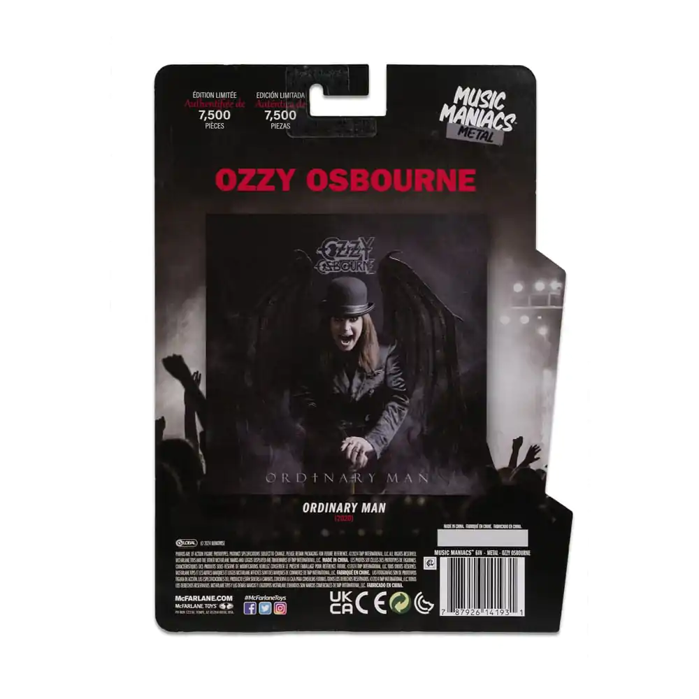 Ozzy Osbourne Metal Music Maniacs Akcijska Figura Ozzy Osbourne 15 cm fotografija izdelka