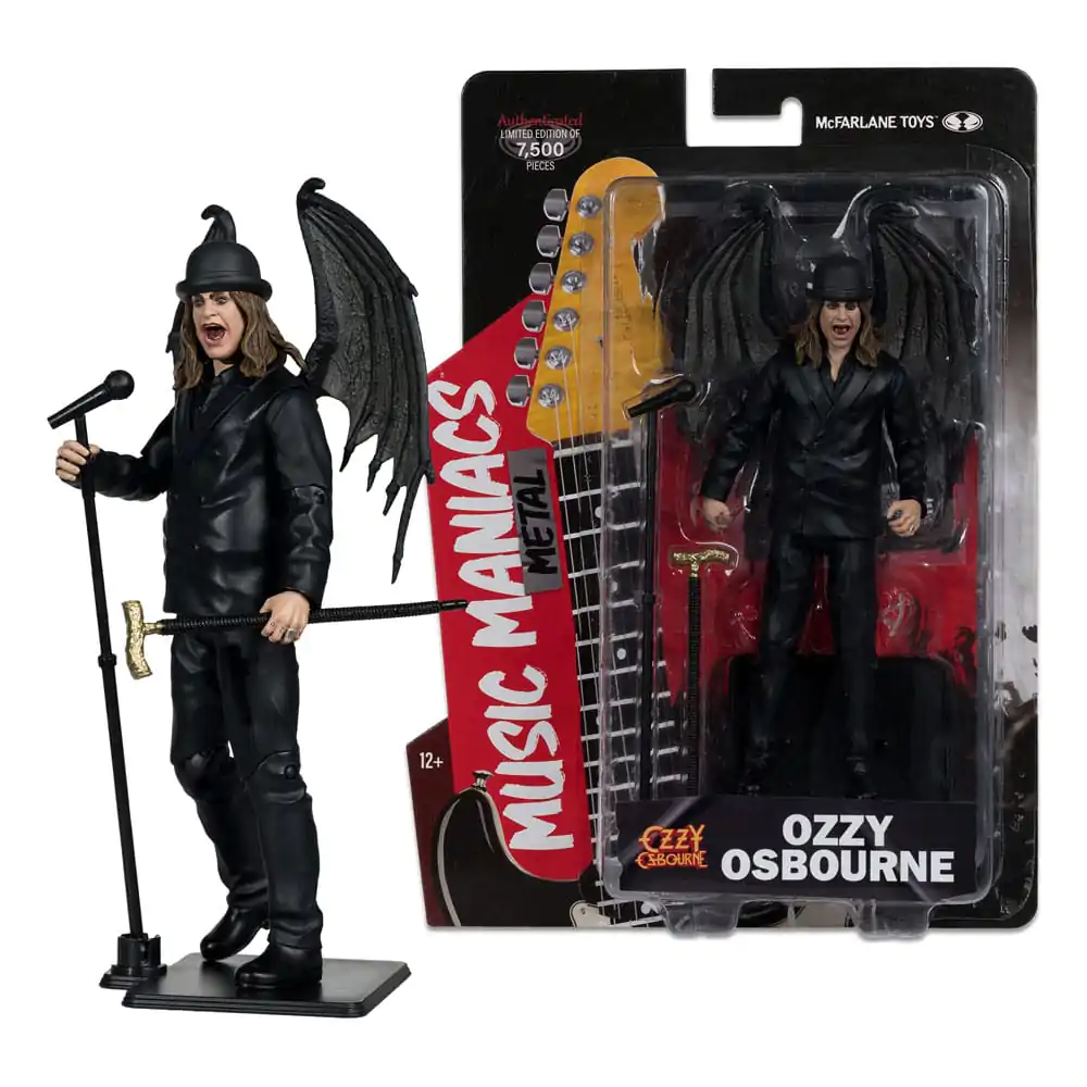 Ozzy Osbourne Metal Music Maniacs Akcijska Figura Ozzy Osbourne 15 cm fotografija izdelka