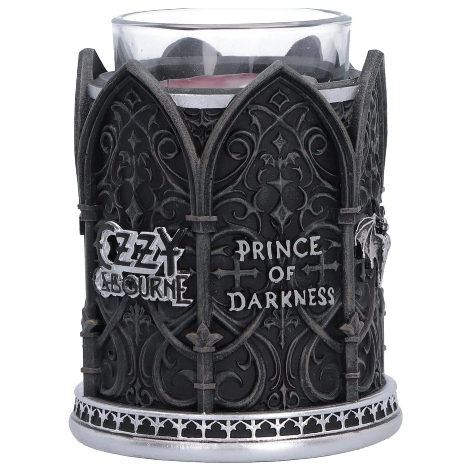 Ozzy Osbourne Tea Light Holder Prince of Darkness 9 cm Svečnik za čajne svečke Prince of Darkness 9 cm fotografija izdelka