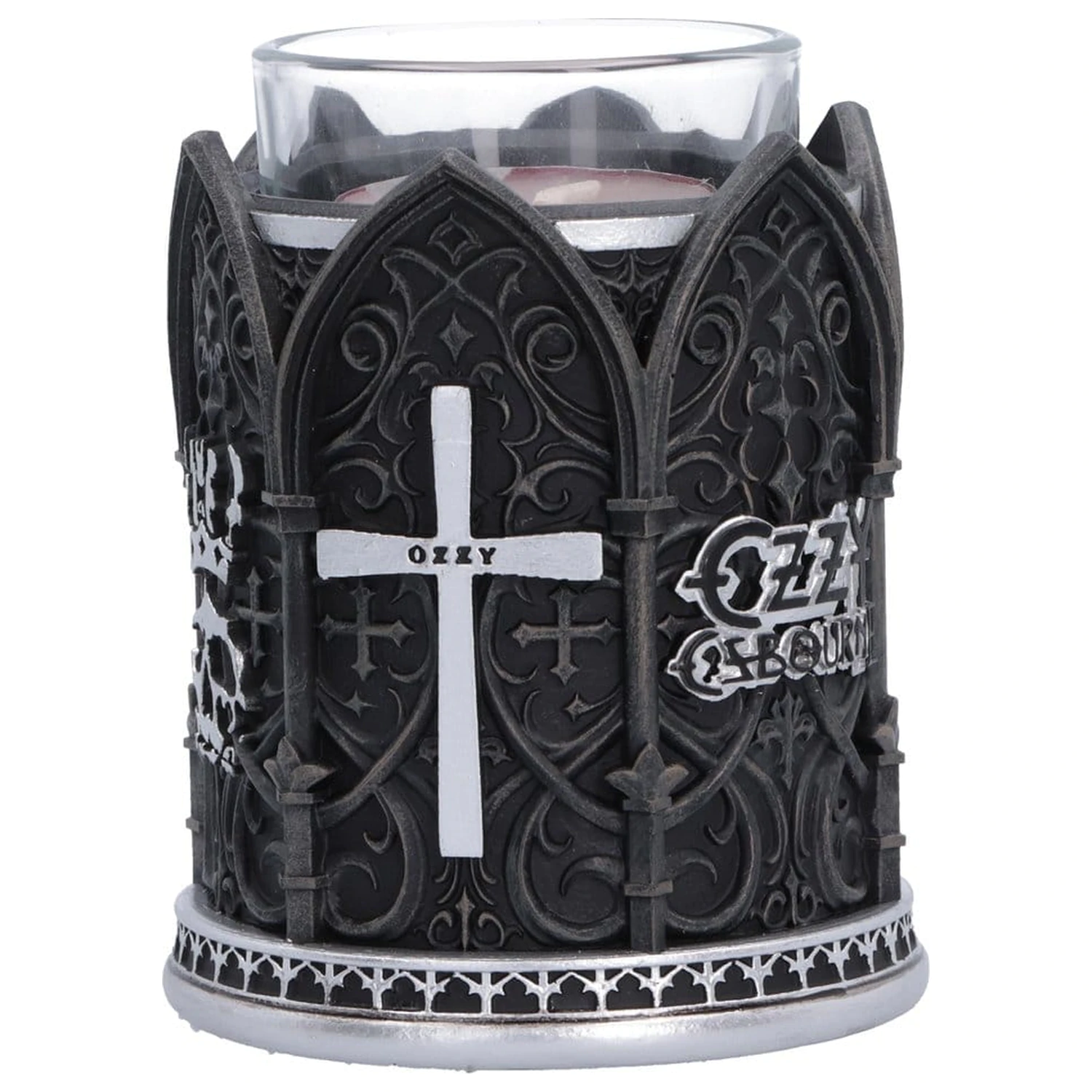 Ozzy Osbourne Tea Light Holder Prince of Darkness 9 cm Svečnik za čajne svečke Prince of Darkness 9 cm fotografija izdelka