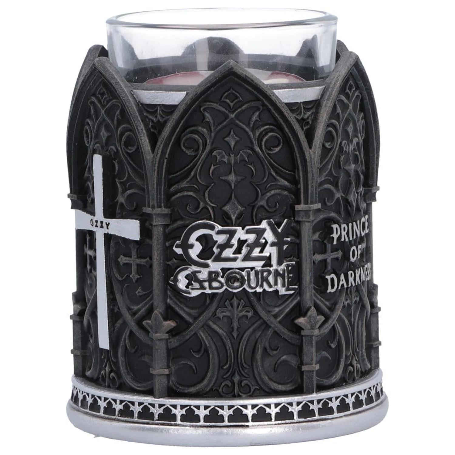 Ozzy Osbourne Tea Light Holder Prince of Darkness 9 cm Svečnik za čajne svečke Prince of Darkness 9 cm fotografija izdelka