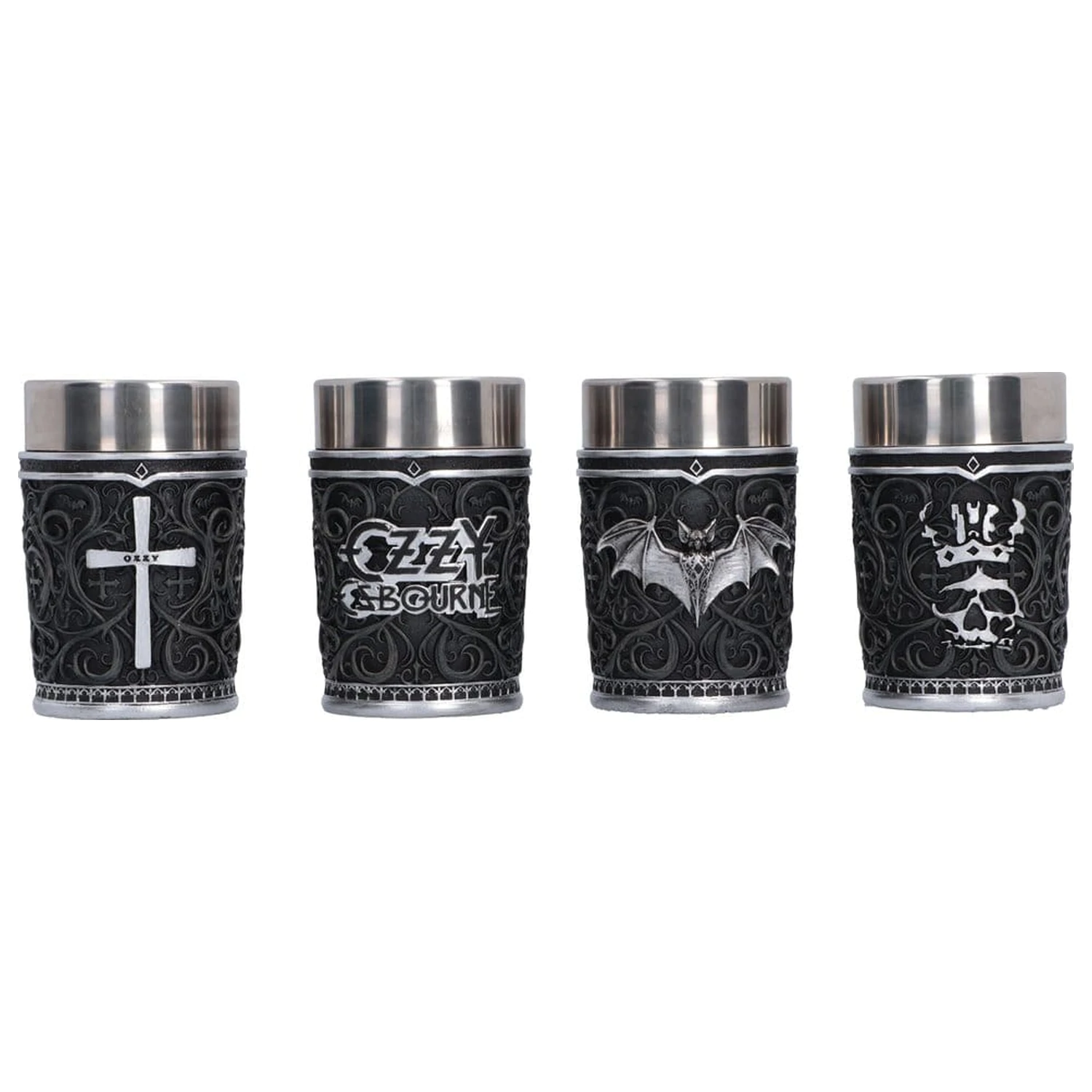 Ozzy Osbourne Set kozarcev za žganje Prince of Darkness 9 cm fotografija izdelka