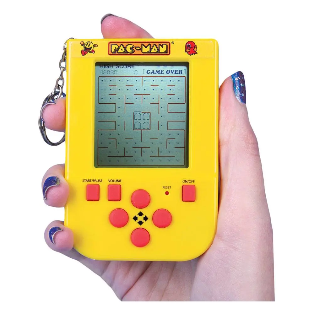 Pac-Man Mini Retro Ročna video igra obesek za ključe fotografija izdelka