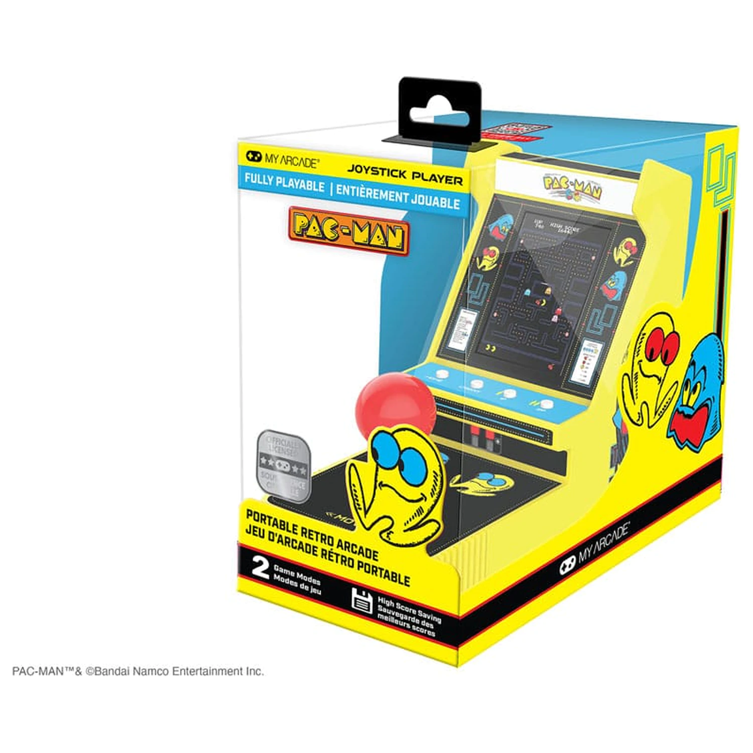 Pac-Man Prenosni Retro Arkadni Joystick Igralec fotografija izdelka