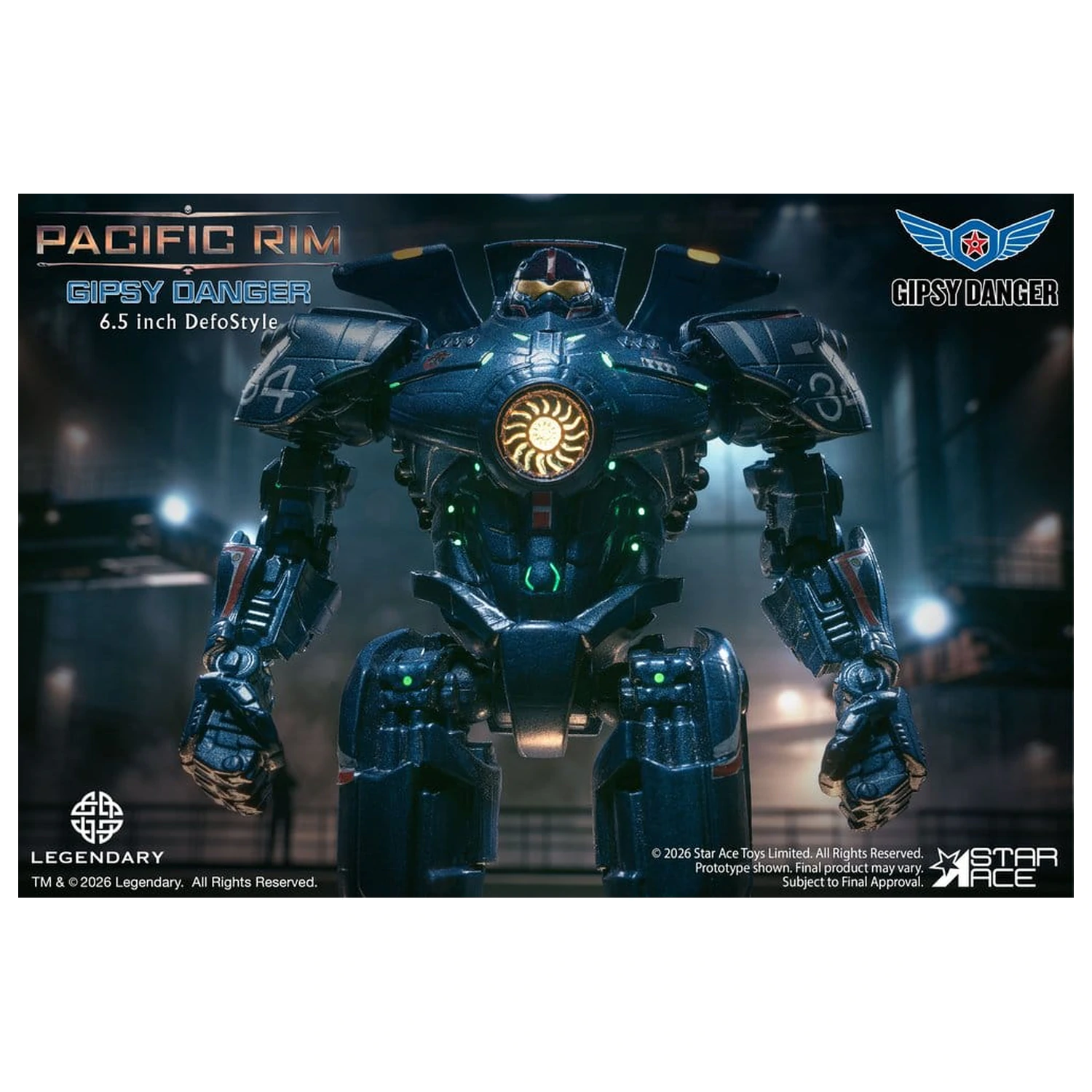 Pacific Rim DefoStyle figura Gipsy Danger NX 17 cm fotografija izdelka