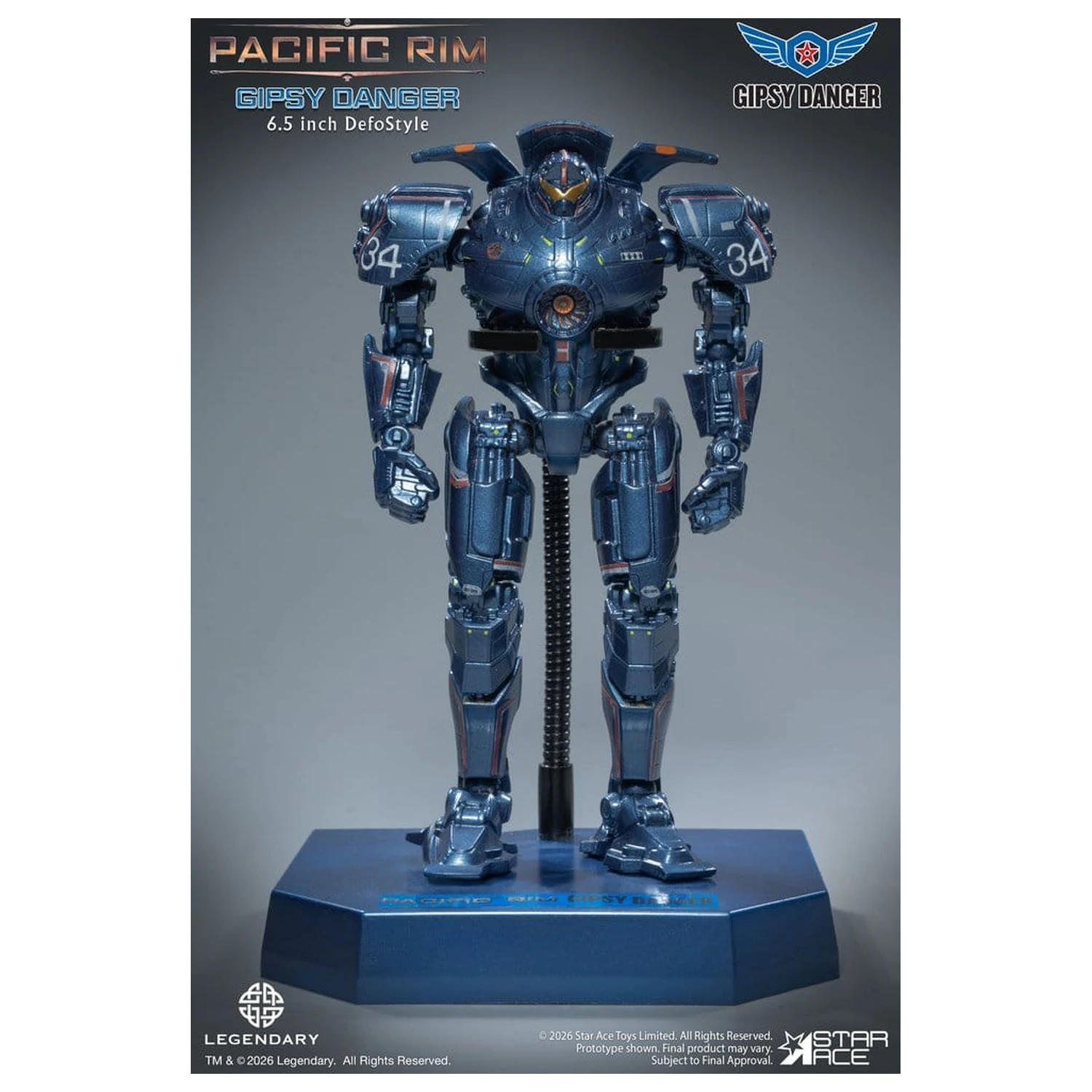 Pacific Rim DefoStyle figura, paket 2 kosov Gipsy Danger & Cherno Alpha DX 17 cm fotografija izdelka
