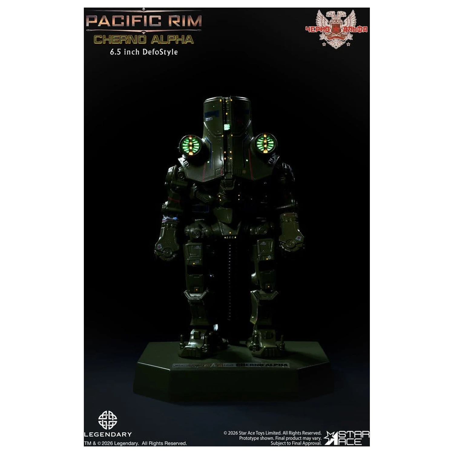 Pacific Rim DefoStyle figura, paket 2 kosov Gipsy Danger & Cherno Alpha DX 17 cm fotografija izdelka