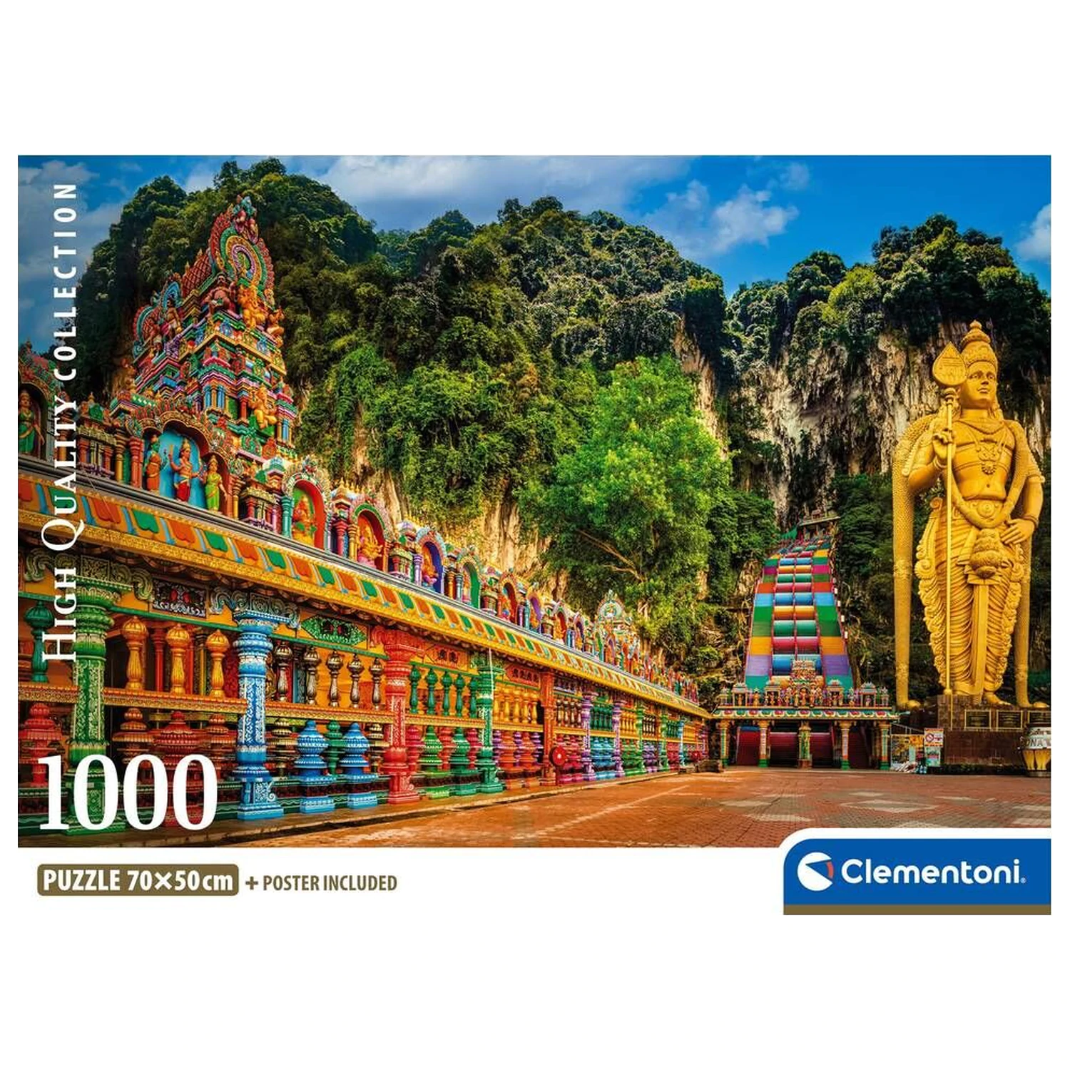 Painted Batu Caves sestavljanka 1000 kosov fotografija izdelka