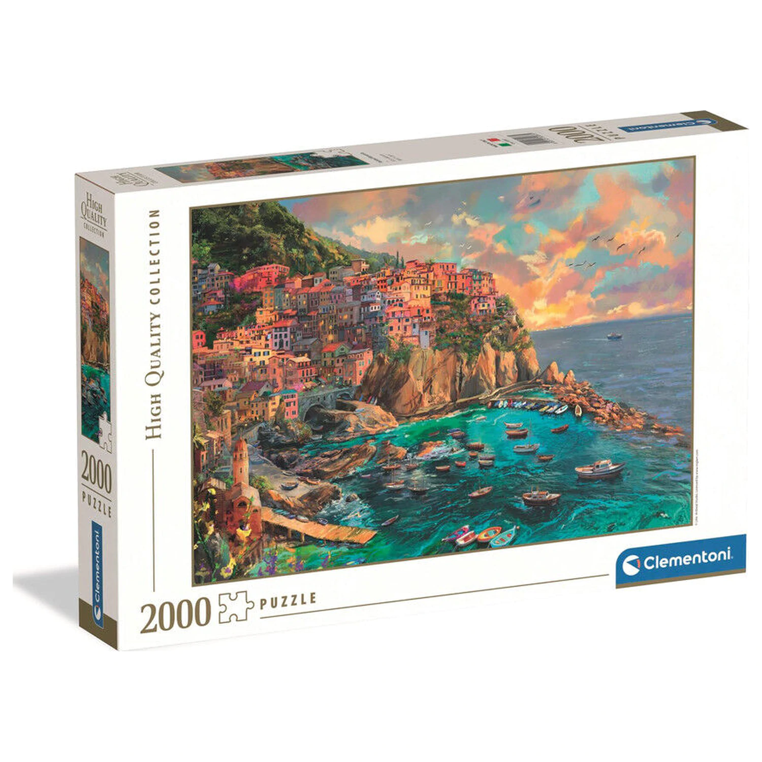 Painted Manarola sestavljanka 2000 kosov fotografija izdelka