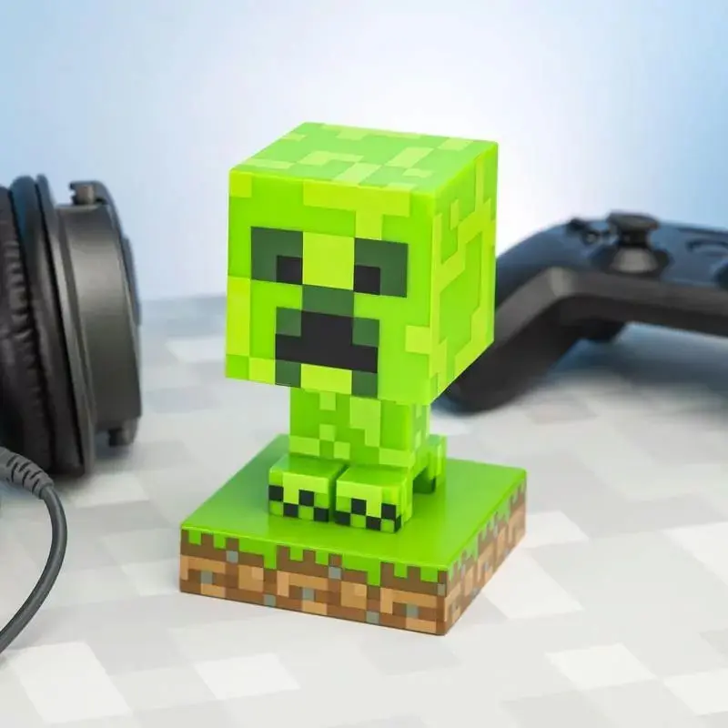 Minecraft Ikona Lučka Creeper (V2) fotografija izdelka