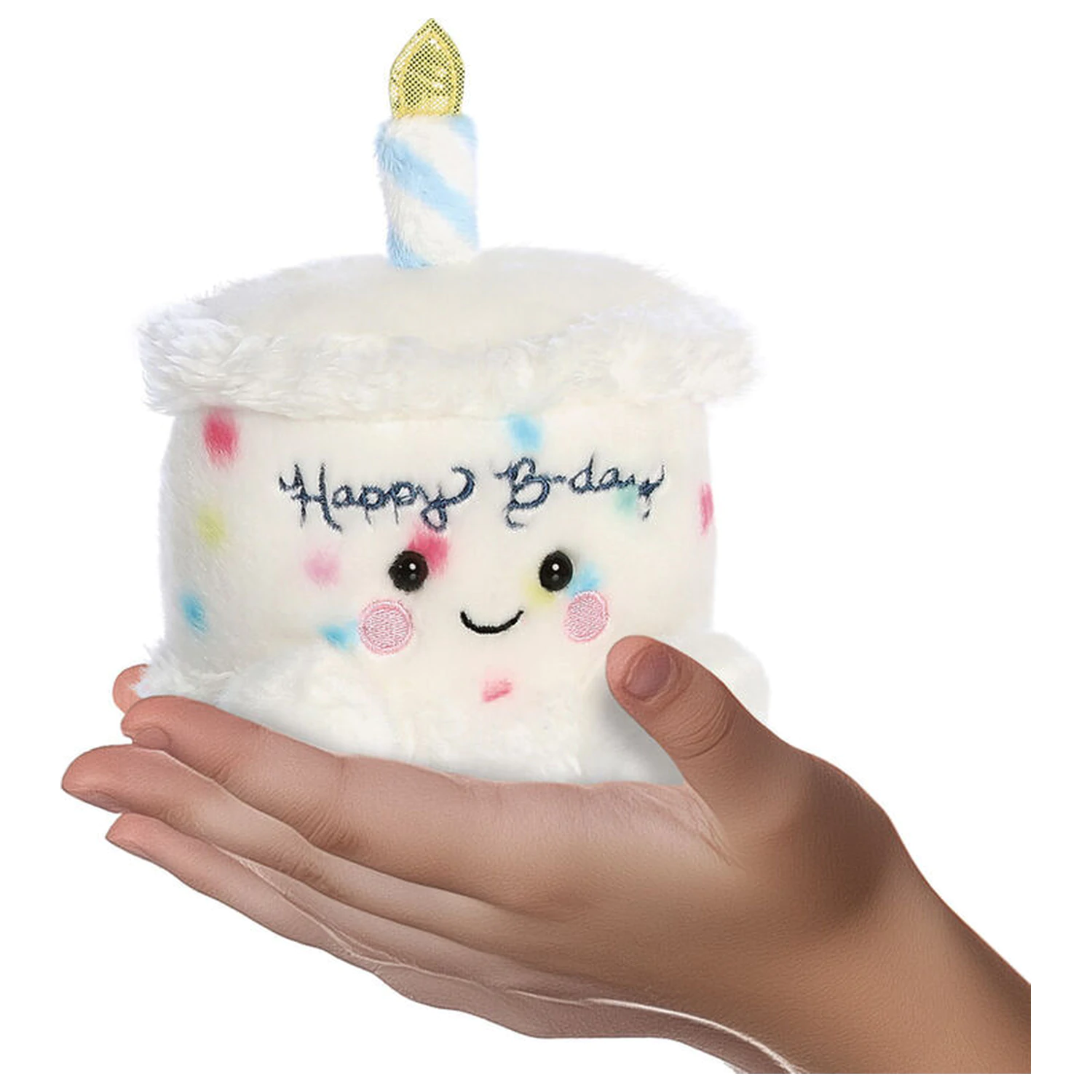 Palm Pals Birthday Cake plišasta igrača 13cm fotografija izdelka