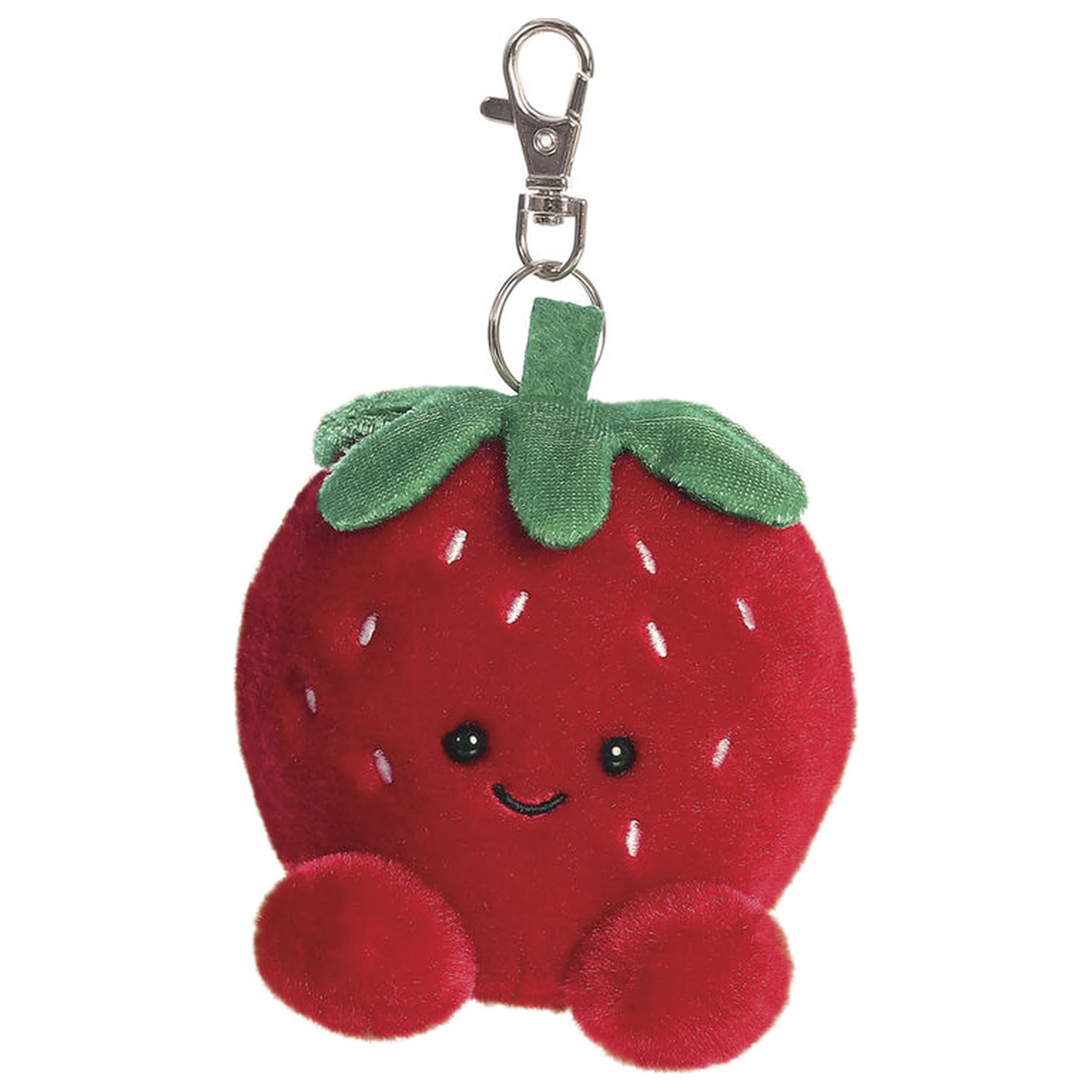 Palm Pals Strawberry plišast obesek za ključe 10 cm fotografija izdelka