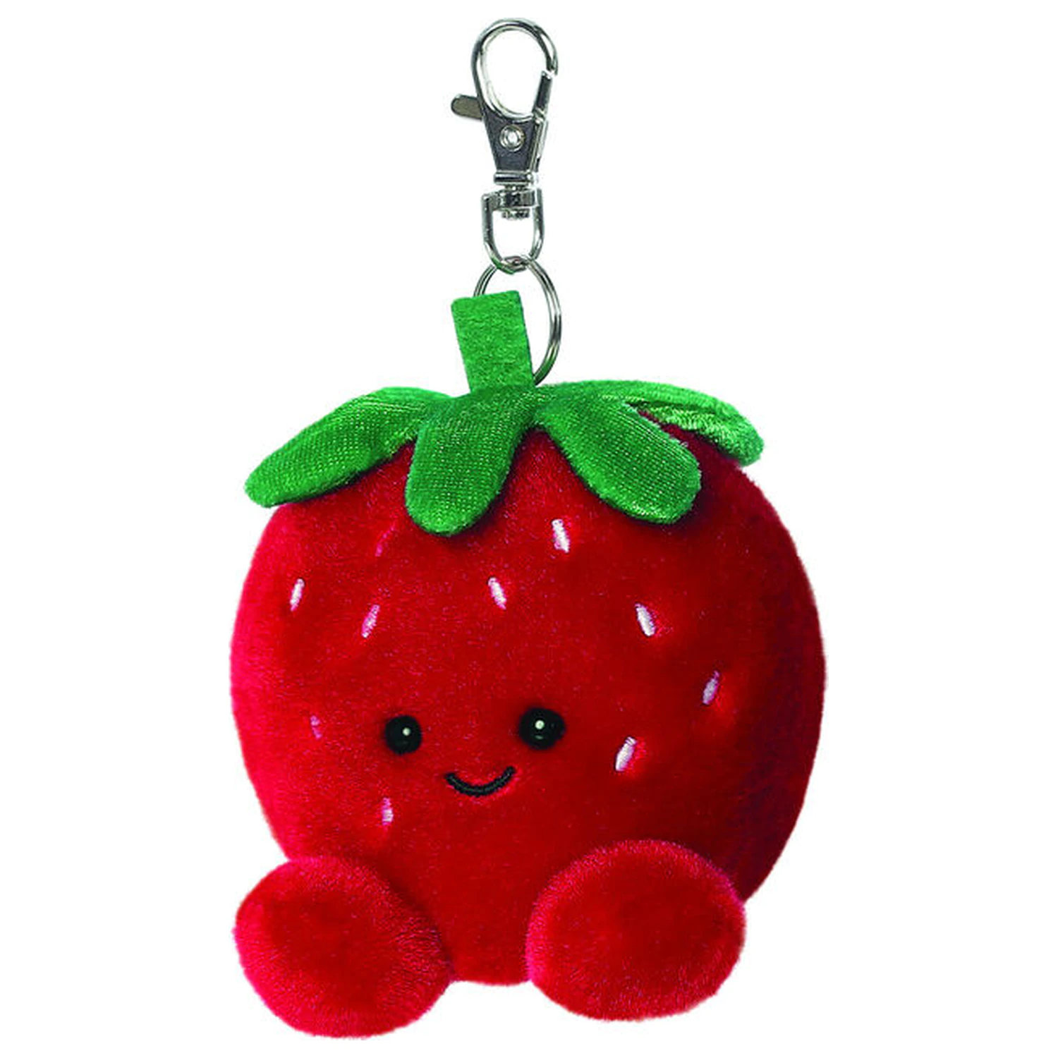 Palm Pals Strawberry plišast obesek za ključe 10 cm fotografija izdelka