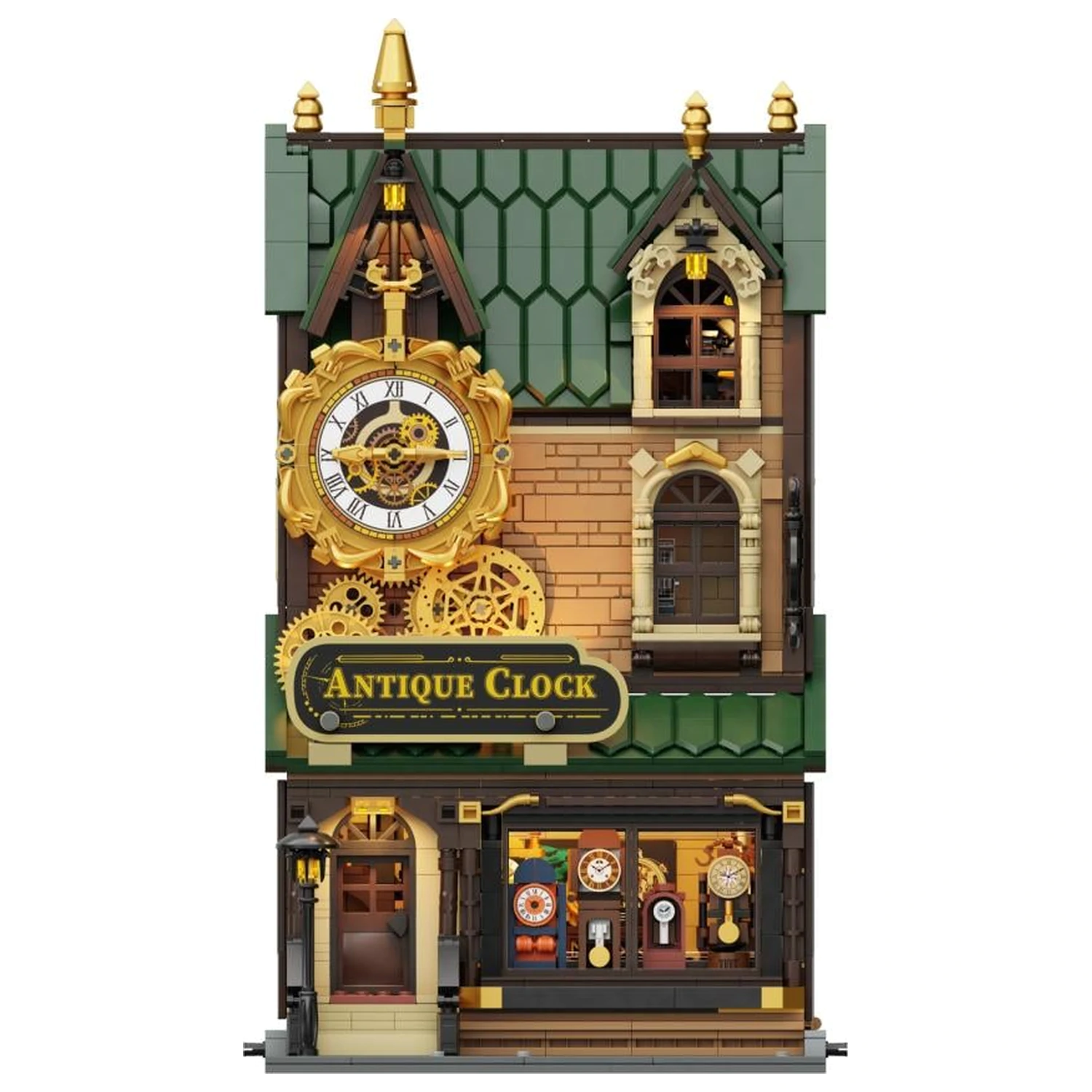 PANTASY Antique Clock Shop kocke za sestavljanje 2768 kosov fotografija izdelka
