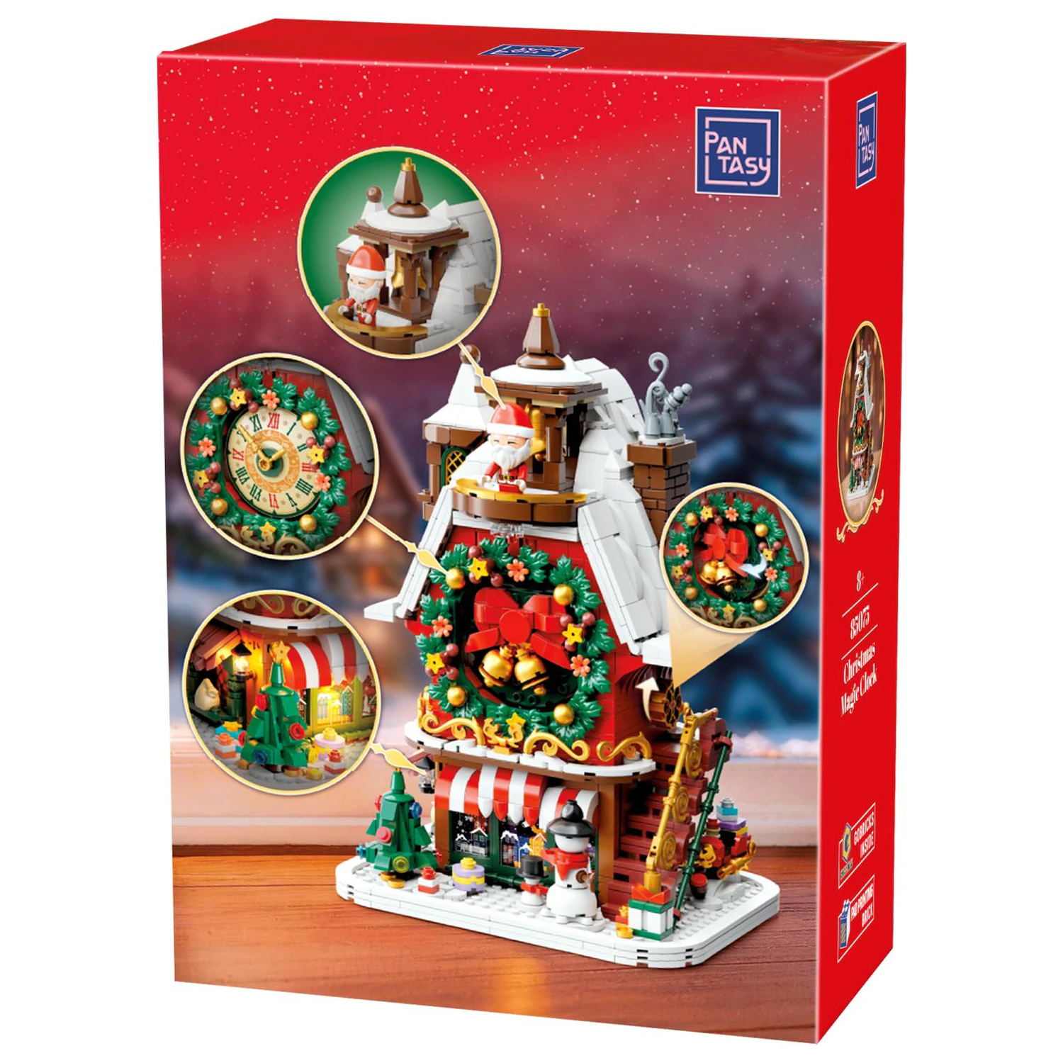 PANTASY Christmas Magic Clock kocke za sestavljanje 1269 kosov fotografija izdelka